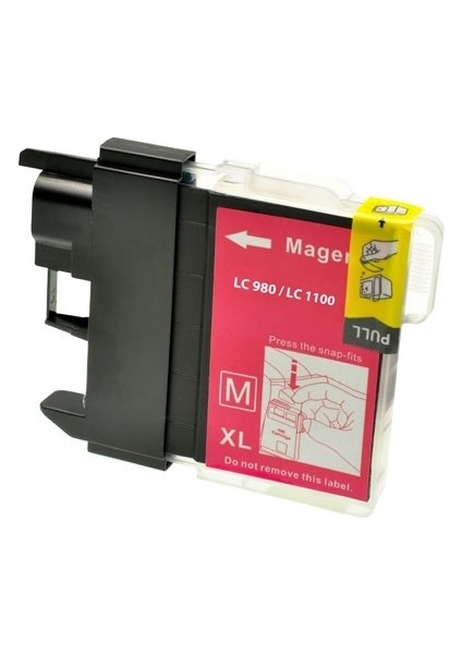 Toner Brother Lc38-Lc67-Lc980-Lc1100 Kırmızı Muadil Kartuş