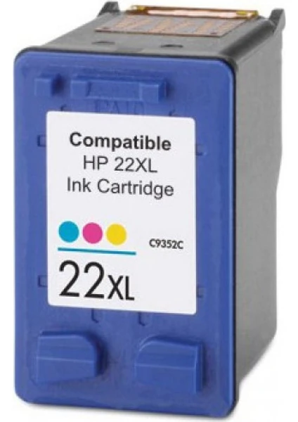 Toner Hp 22Xl - C9352C Renkli Sıfır Muadil Kartuş