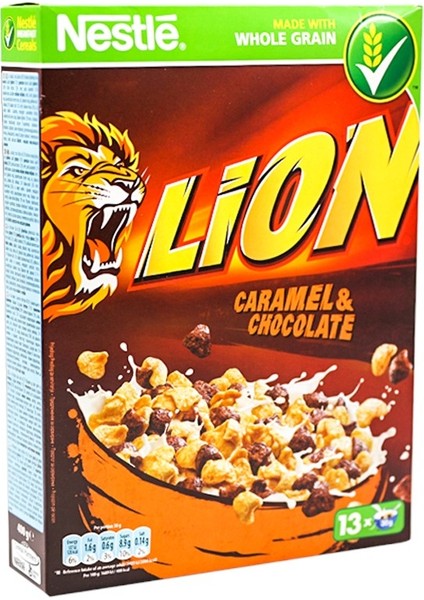 Lion Karamel & Shocko 400 gr - Karamelli Çikolatalı Gevrek