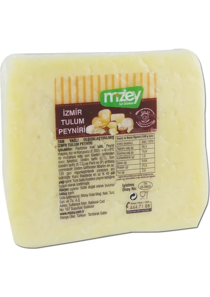 Mizey Izmir Tulumu kg 300 gr