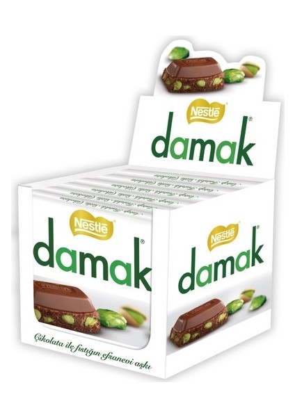 Damak Kare Çikolata 65 gr x 6'lı