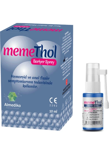 Memethol Bariyer Sprey 10 ml