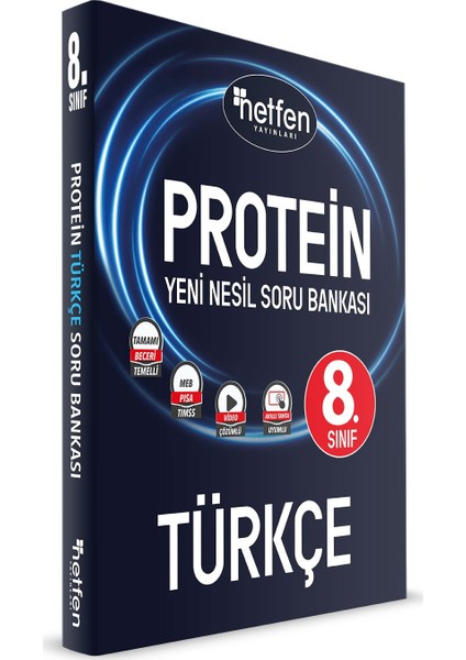 Protein 8. Sınıf Türkçe Yeni Nesil Soru Bankası