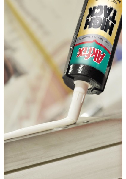 High Tack Ulrta Güçlü Montaj Yapıştırıcı Beyaz 290ml
