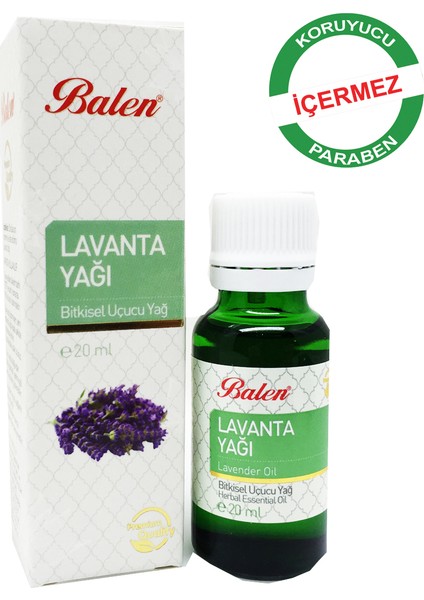 Lavanta Yağı 20 ml 6'lı