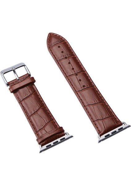 Apple Watch Uyumlu 38 mm Deri Kordon 38 mm Kayış Seri 1-2-3