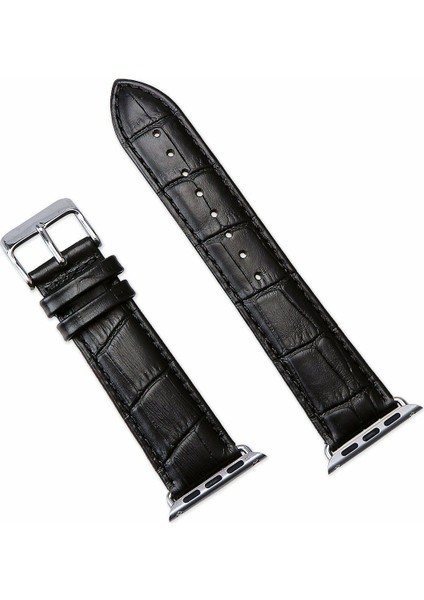 Apple Watch Uyumlu 42 mm Deri Kordon 42/44 mm Kayış Seri 1-2-3