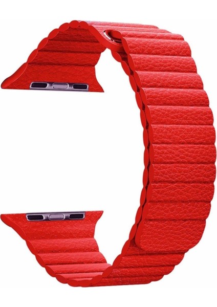 Apple Watch Uyumlu 38 mm Deri Loop Kordon 38 mm Kayış Seri 1-2-3