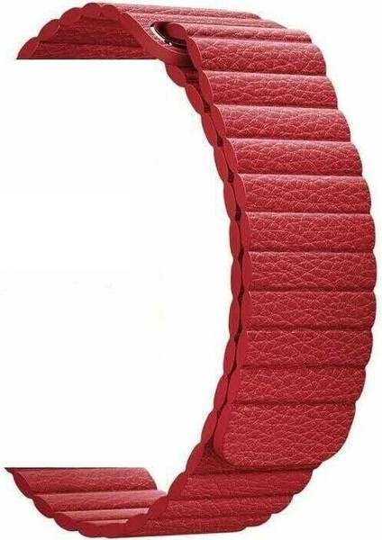 Apple Watch Uyumlu 38 mm Deri Loop Kordon 38 mm Kayış Seri 1-2-3