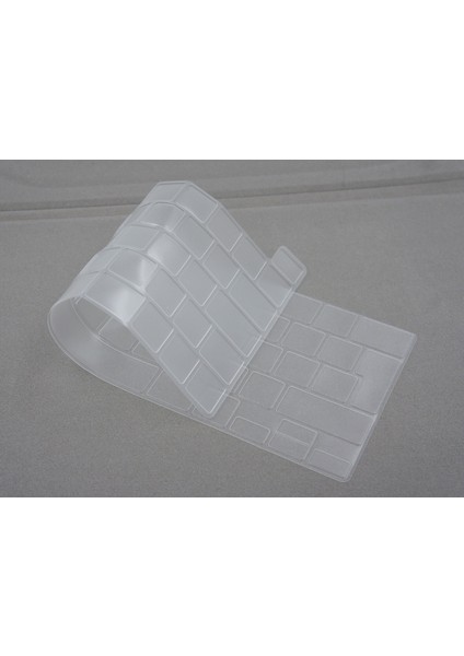 Apple Macbook Pro 16 inç A2141 A22142 Toucbarlı 2019 Silikon Klavye Koruyucu Tr Türkçe SEFFAF KLAVYE modelleri