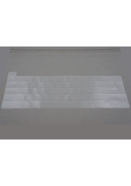 Apple Macbook Pro 16 inç A2141 A22142 Toucbarlı 2019 Silikon Klavye Koruyucu Tr Türkçe SEFFAF KLAVYE fırsatları