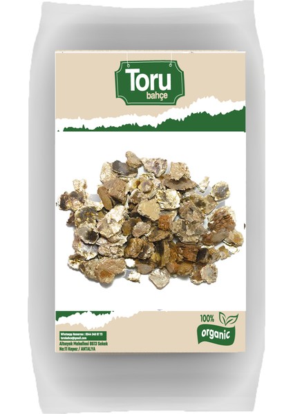 Vermikülit Premium Orkide Toprağı 50 Lt Organik Toprak Düzenleyici Madeni