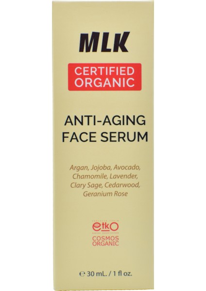 Organik Antiaging Yüz Serumu