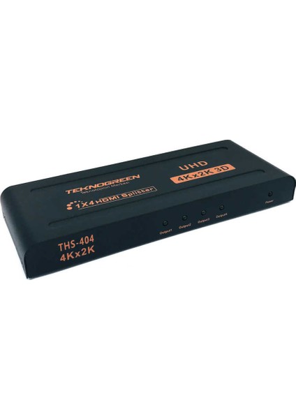 THS-404 4 Port 4K HDMI Splitter