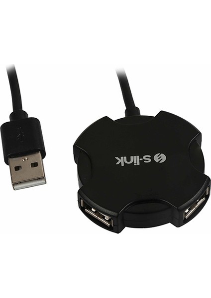 Swapp SW-U212 4 Port USB 2.0 Siyah USB Hub