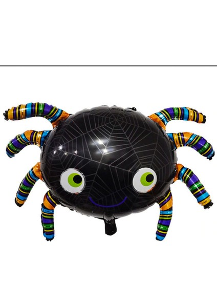 Cadılar Bayramı Örümcek Folyo Balon 85 cm