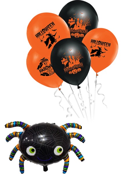 Cadılar Bayramı Örümcek Balon Set 11'li fiyatları