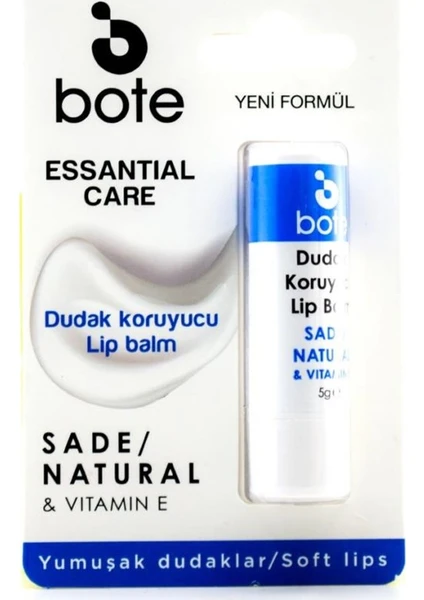 Natural Dudak Koruyucu Lip Balm 5 gr