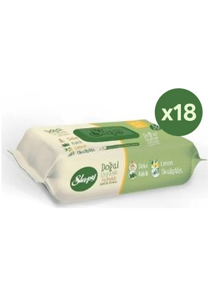 Doğal Pamuklu Temizlik Havlusu 50 li x 18 Adet (900 Yaprak)