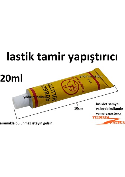 Bisiklet Lastik Tamir Yapıştırıcı Yama Şamyel Yapıştırıcısı 20ML fiyatları
