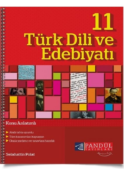 Pandül Yayınları 11. Sınıf Edebiyat Defteri