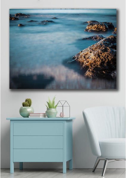 50X70 Flu Sea Kanvas Duvar Tablo