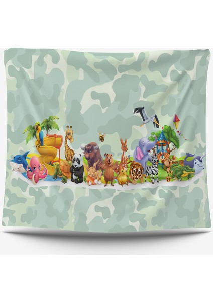 Duvar Örtüsü Çocuk Jungle