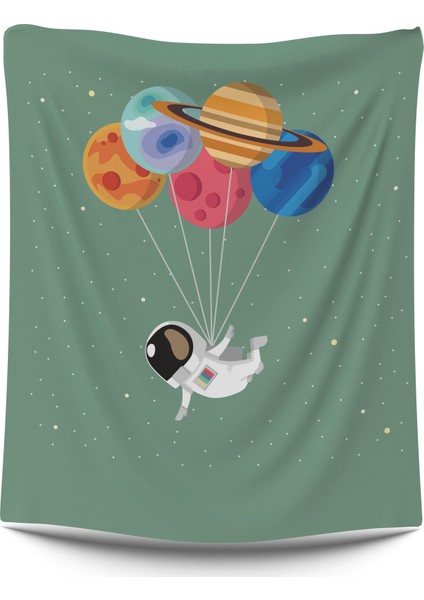 Duvar Örtüsü Çocuk Flayıng Astronaut
