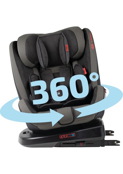 Kids Infiny Twist 0 - 36 kg Isofix Oto Koltuğu 360° Dönebilir