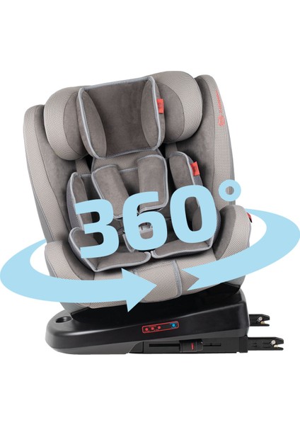 Kids Infiny Twist 0 - 36 kg Isofix Oto Koltuğu 360° Dönebilir