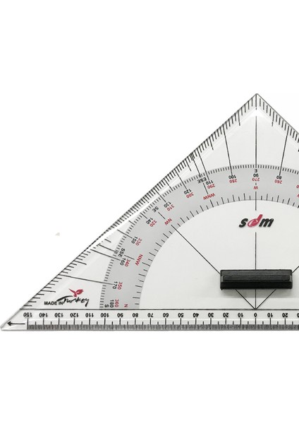 Marıne Üçgen Gönye 30CM Sdm