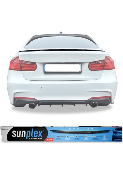 Bmw F30 Bagaj Üstü  Spoiler Piano Black