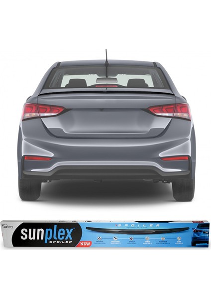 Hyundai Accent Blue Bagaj Üstü  Spoiler Piano Black