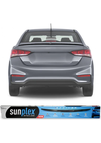 Hyundai Accent Blue Bagaj Üstü  Spoiler Piano Black