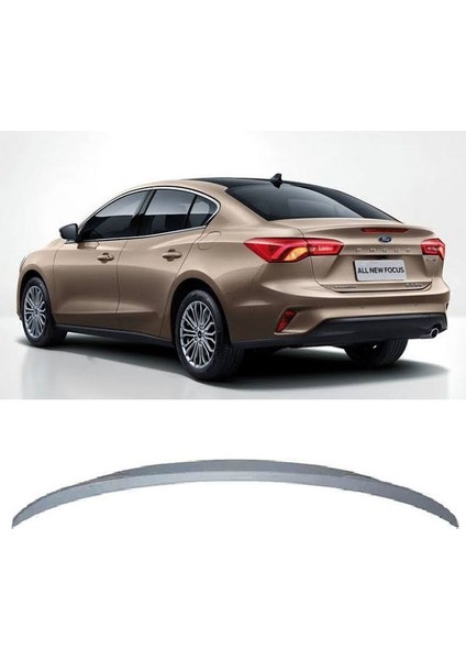 Ford Focus 5 Bagaj Üstü Spoiler Piano Black