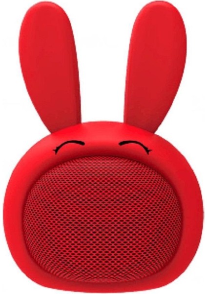 M815 Mini Rabbit Kablosuz Bluetooth Hoparlör - Kırmızı