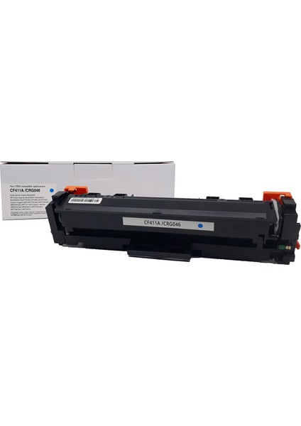 CF411A 2300 Sayfa Muadil Toner Mavi