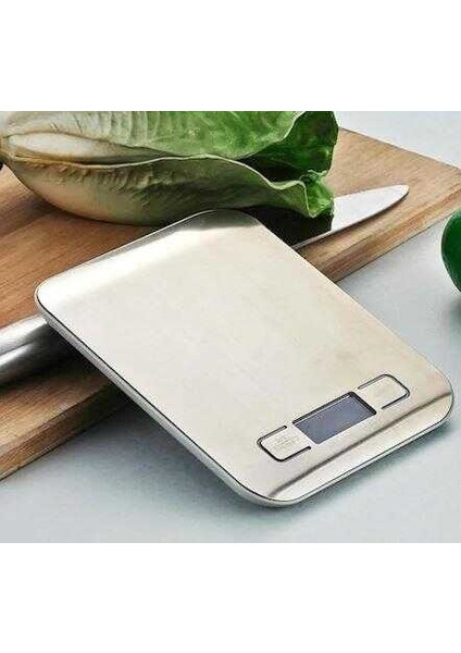 Zd-3 Platin Mutfak Terazisi Dijital Tartısı Hassas LCD Ekranlı 5 kg
