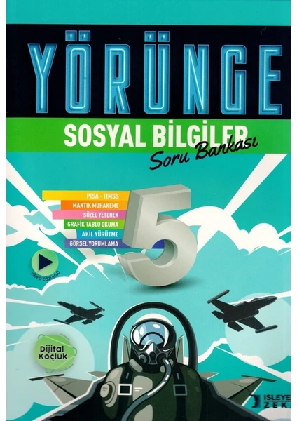 İşleyen Zeka Yayınları 5. Sınıf Sosyal Bilgiler Yörünge Serisi Soru Bankası