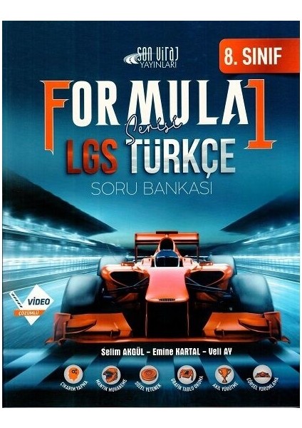 8. Sınıf LGS Türkçe Formula 1 Soru Bankası - Emine Kartal