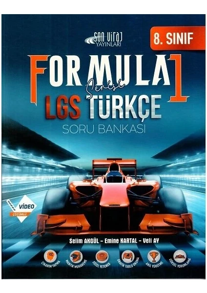 Son Viraj Yayınları 8. Sınıf LGS Türkçe Formula 1 Soru Bankası - Emine Kartal