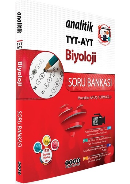 TYT AYT Biyoloji Analitik Soru Bankası - Muradiye Aktaş Yetimoğlu