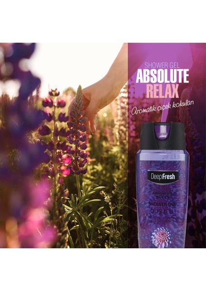 Pratik Kapaklı Duş Jeli Absolute Relax 500 ml