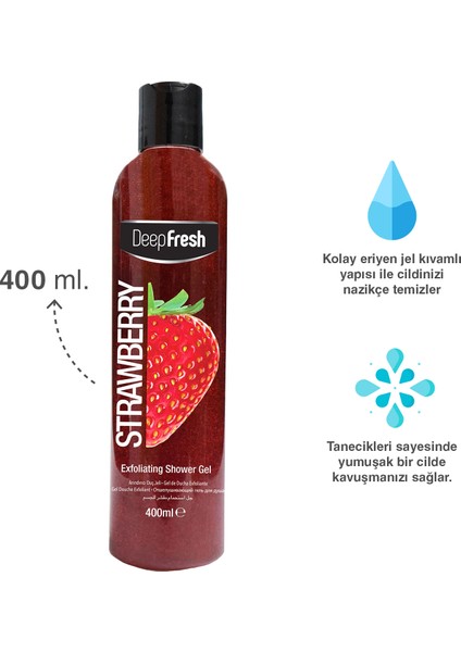 Arındırıcı Duş Jeli Çilek 400 ml