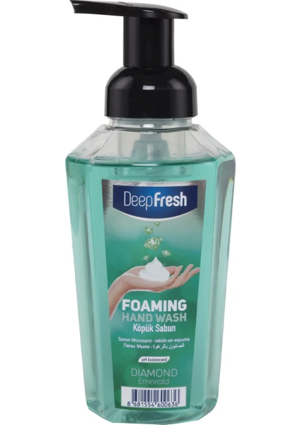 Deep Fresh Diamond Köpük Sabun Emerald 400 ml