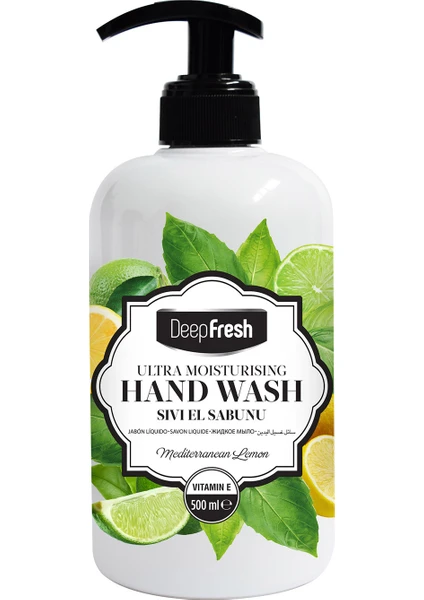 Deep Fresh Garden Nemlendirici Sıvı Sabun Akdeniz Limonu 500 ml