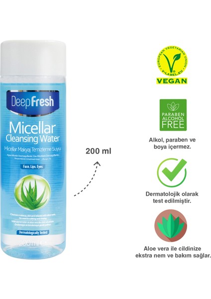 Micellar Makyaj Temizleme Suyu 200 ml