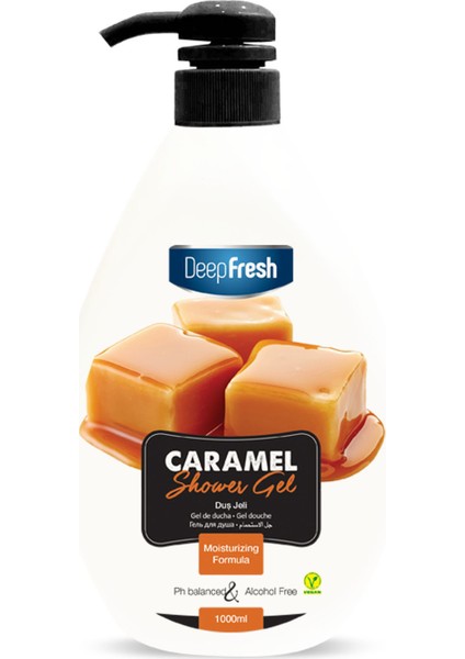 Deep Fresh Karamel Duş Jeli 1 lt