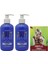 Acacia Jeans Color Saç Boyası Deli Mavi 250 ml 2adet ve Hairplus Saç Açıcı 1