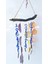 Renkli Deniz Kabuğu Sarkıtlı Doğal Ağaç Askılı El Yapımı Rüzgar Çanı 45x55 cm - RZG18 2